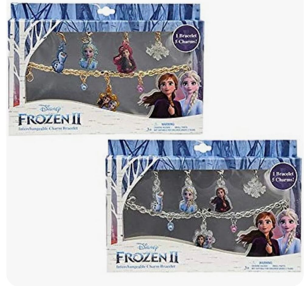72 Frozen Mystery Add a charm box set- Metal Bracelet party flavor 72